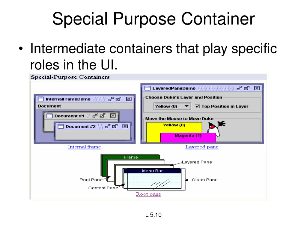 special purpose container