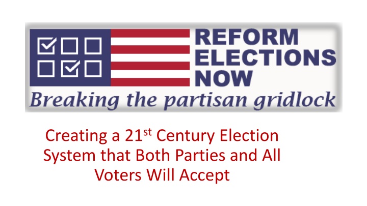 creating a 21 st century election system that