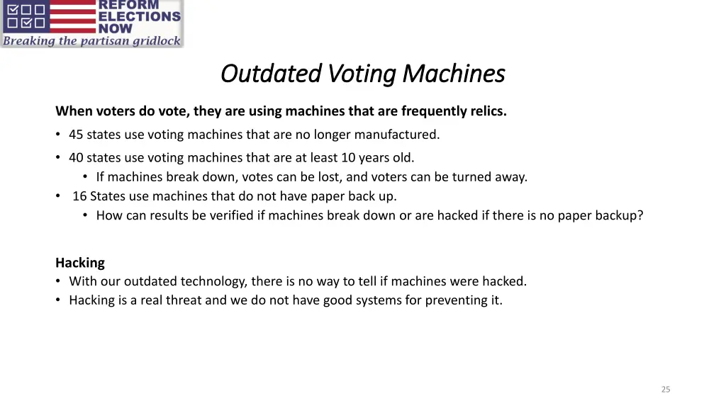 outdated voting machines outdated voting machines