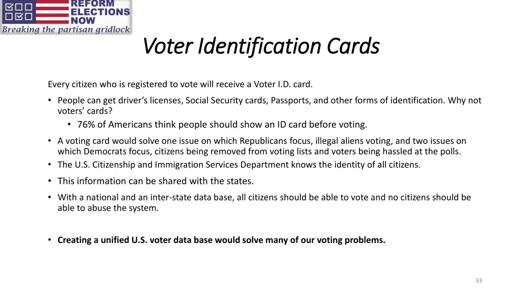 voter identification cards voter identification
