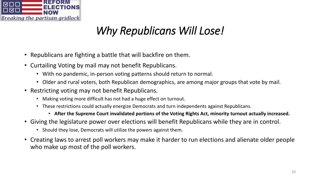 why republicans will lose why republicans will