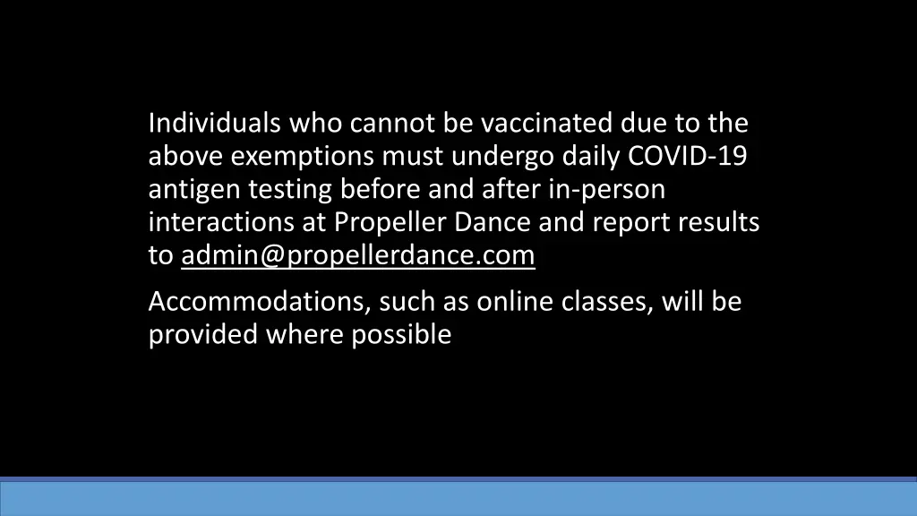 individuals who cannot be vaccinated