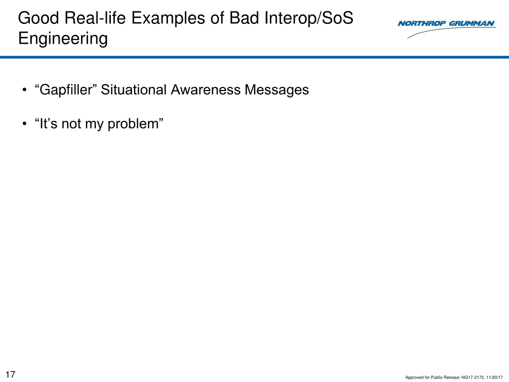 good real life examples of bad interop