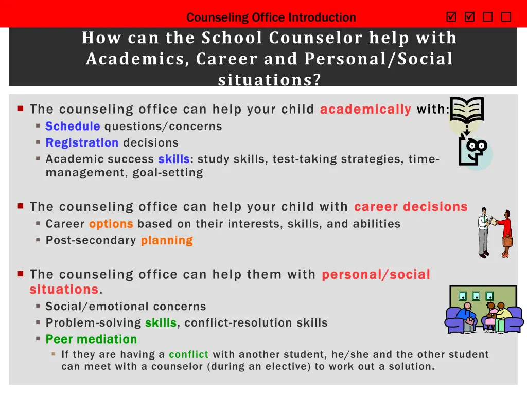 counseling office introduction 1