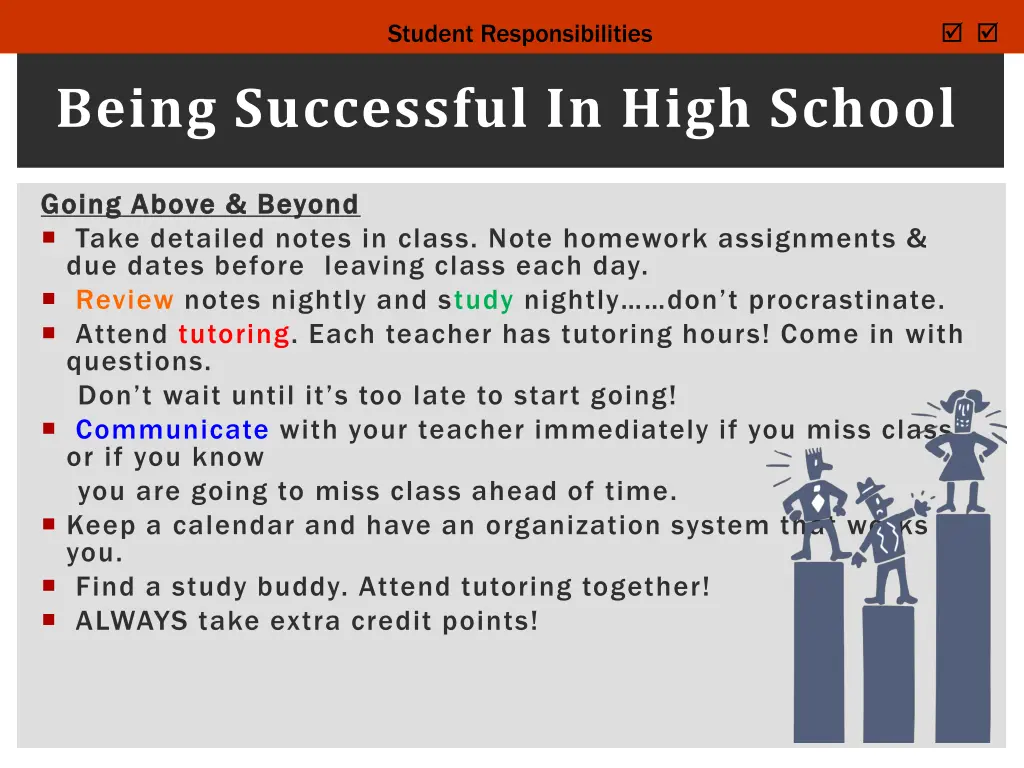 student responsibilities 1