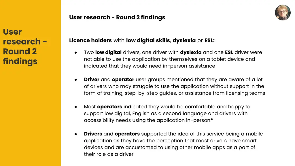 user research round 2 findings 1