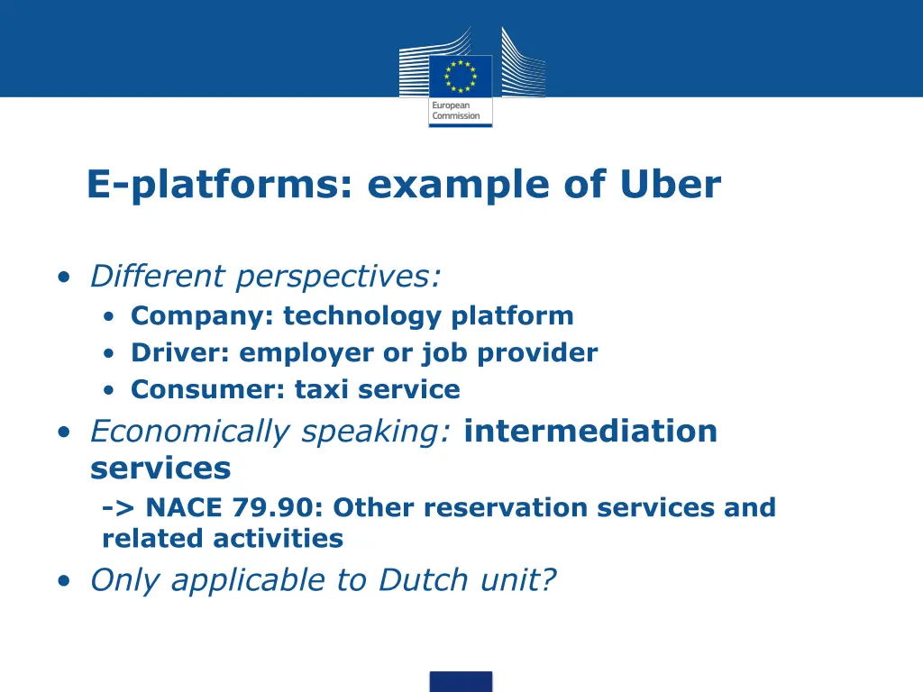 e platforms example of uber