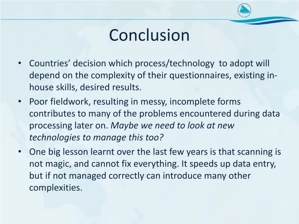 conclusion
