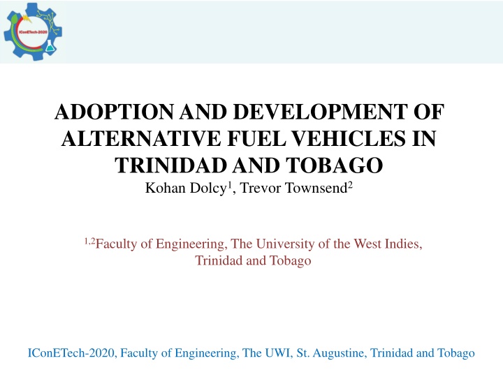 adoption and development of alternative fuel