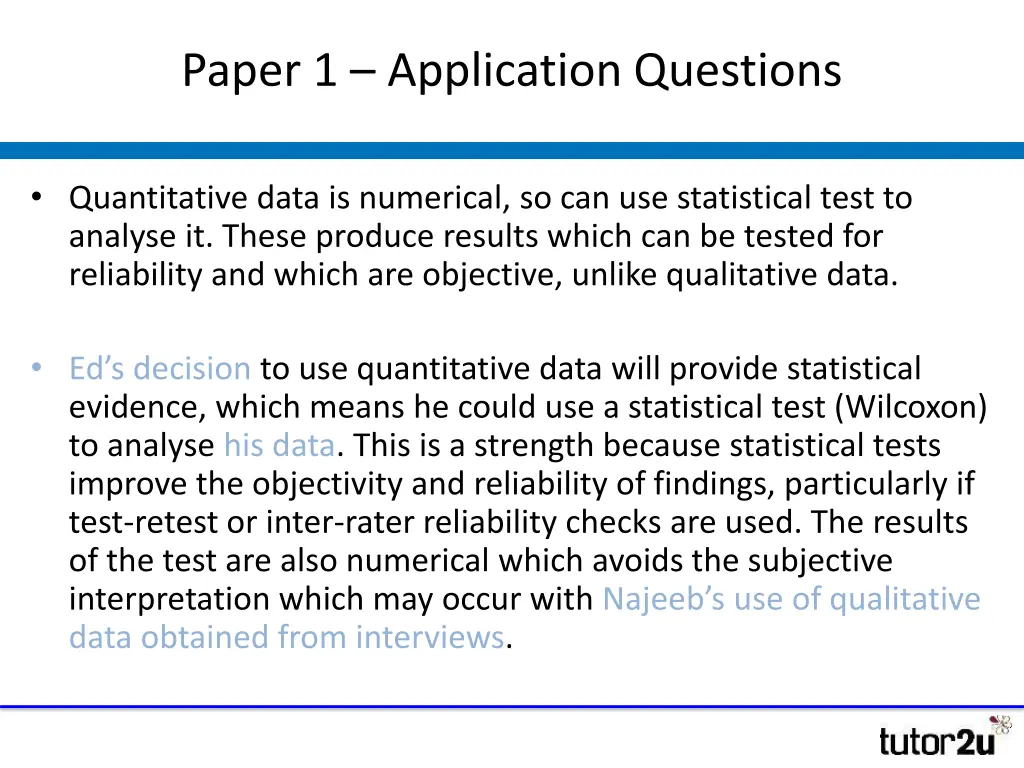 paper 1 application questions 2