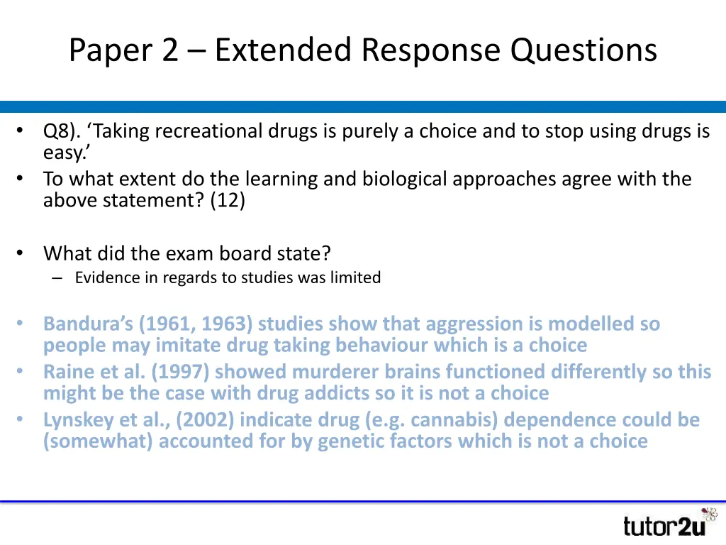 paper 2 extended response questions 3