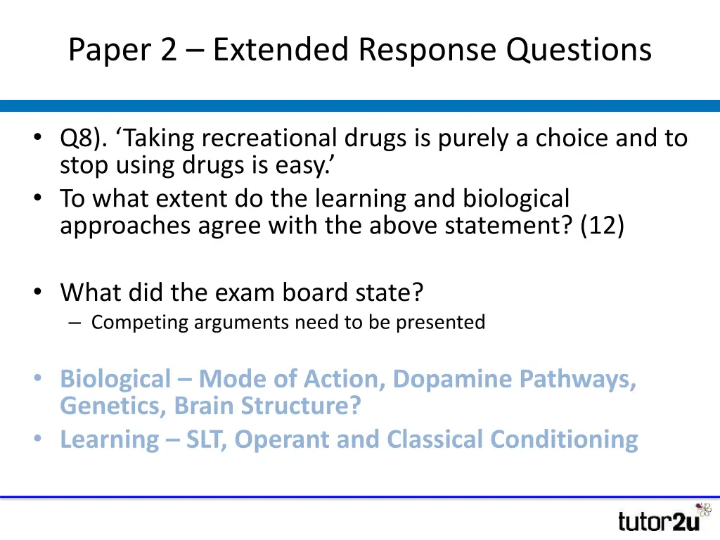 paper 2 extended response questions 4