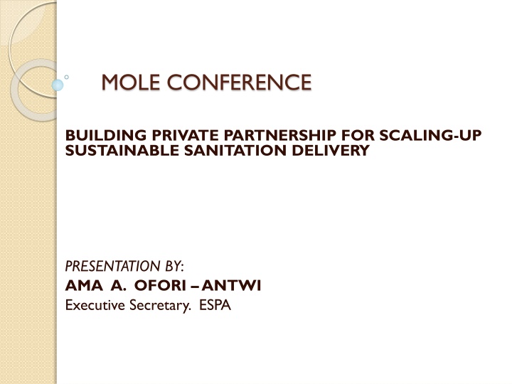 mole conference
