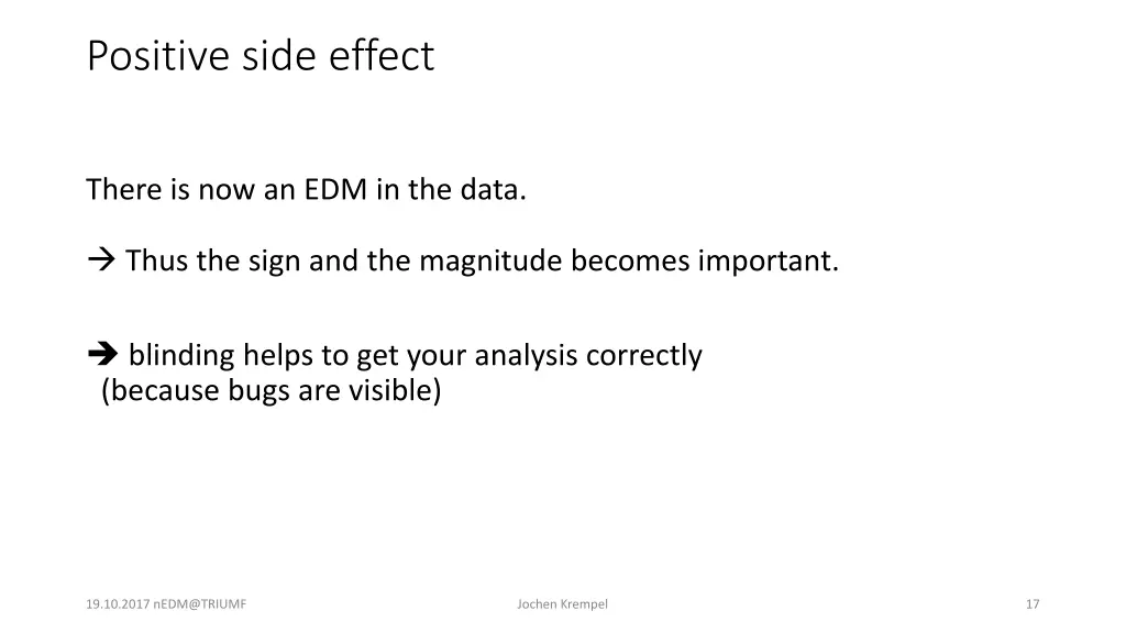 positive side effect