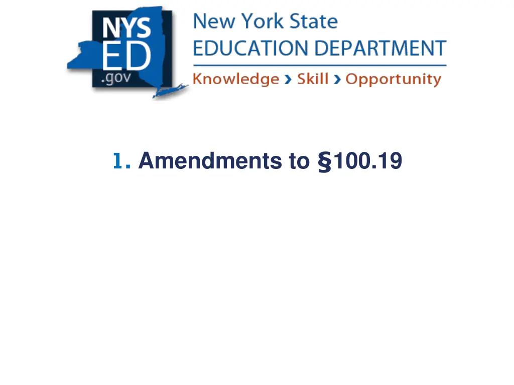 1 amendments to 100 19