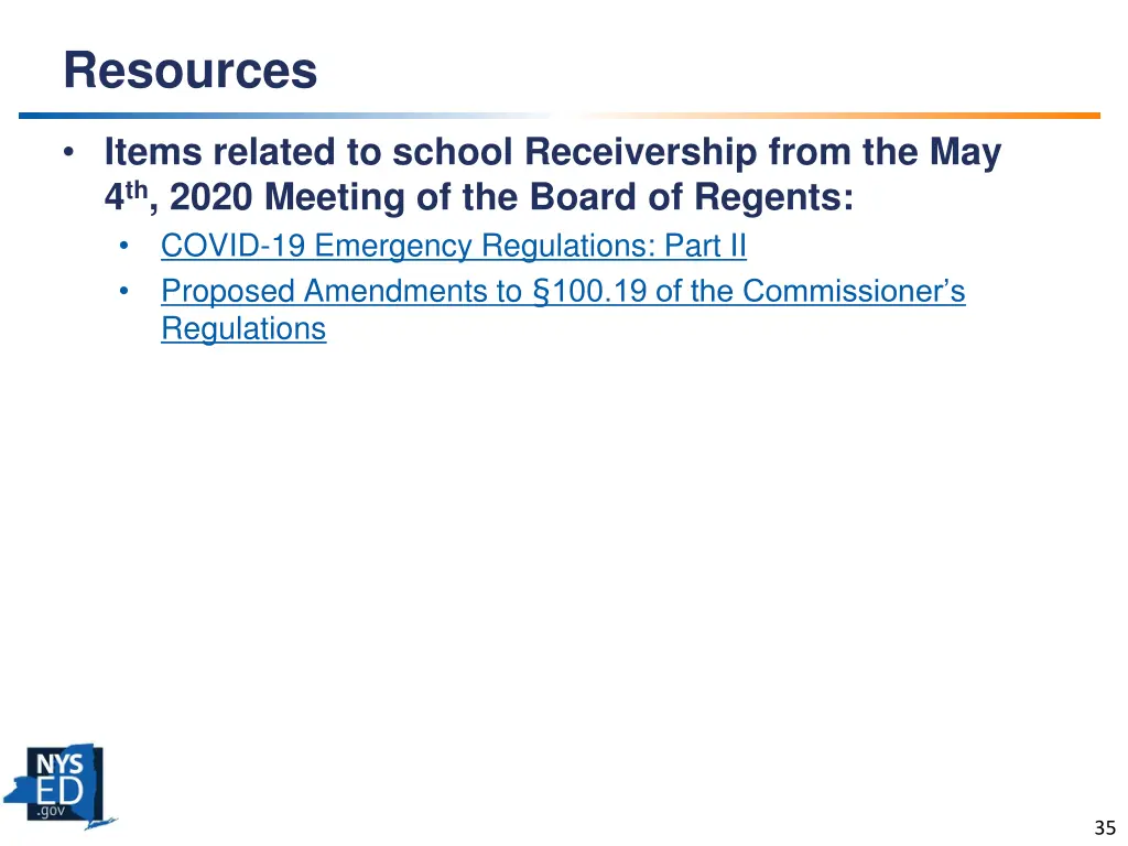 resources