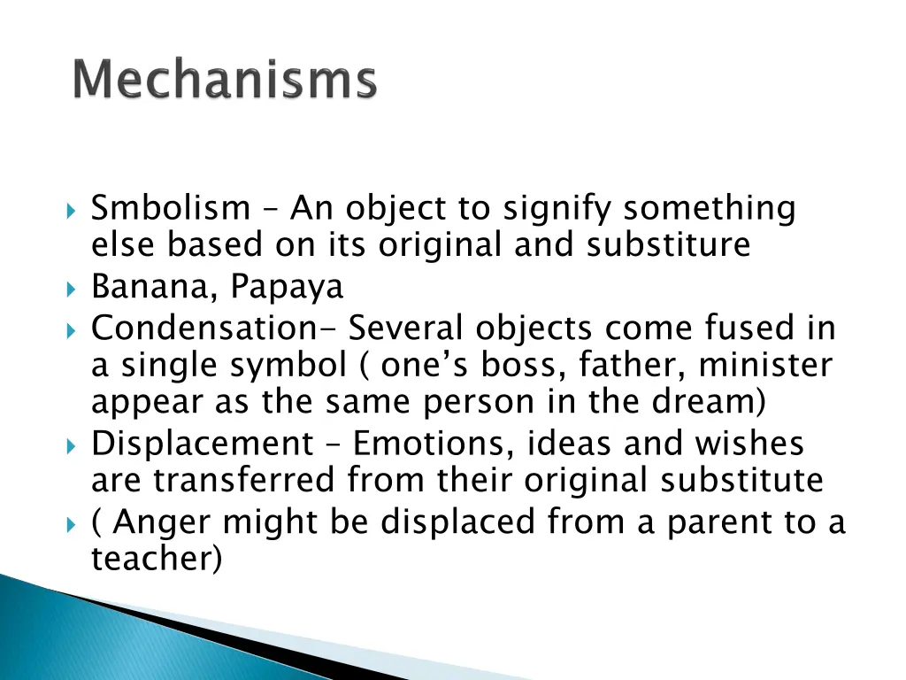 smbolism an object to signify something else