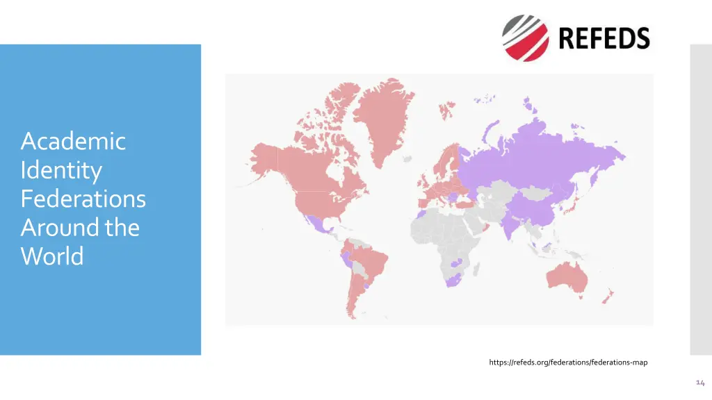 academic identity federations around the world
