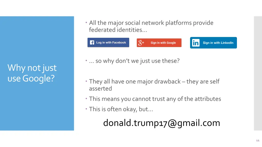 all the major social network platforms provide