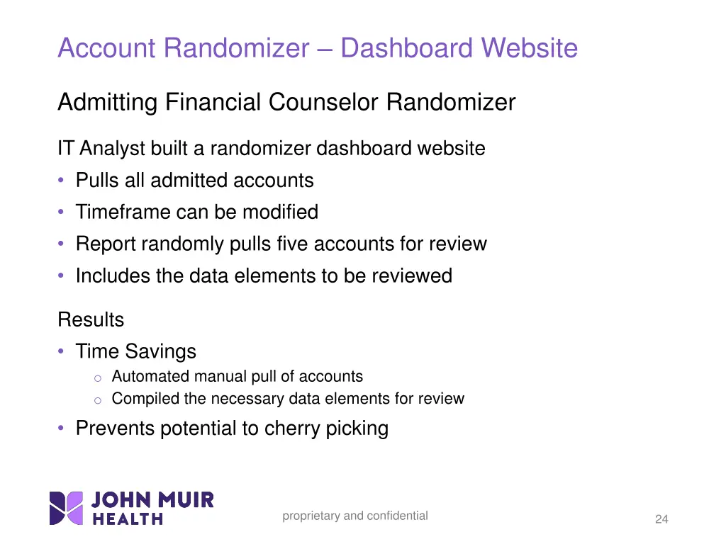 account randomizer dashboard website