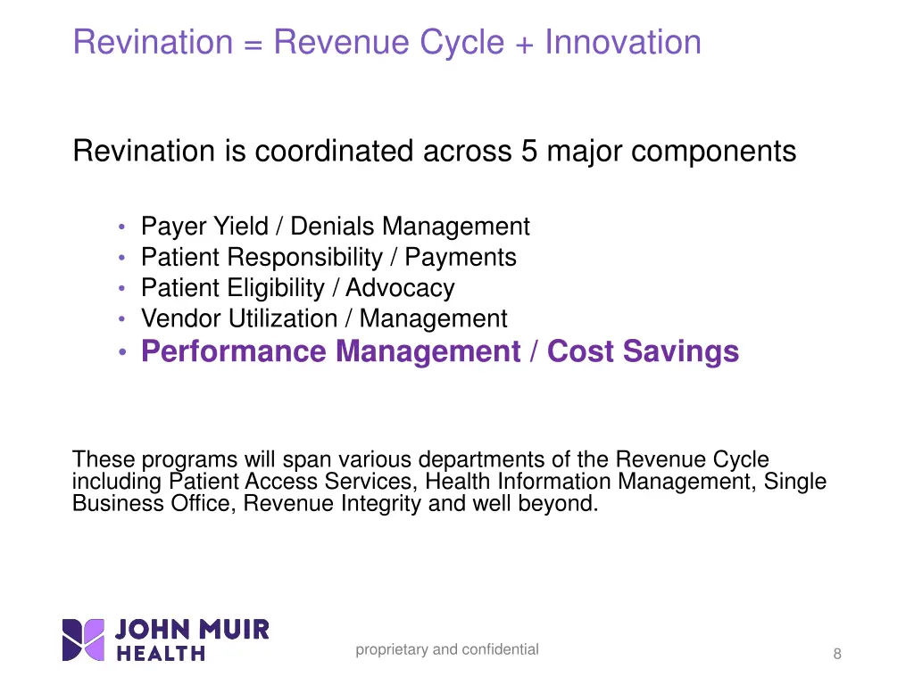 revination revenue cycle innovation