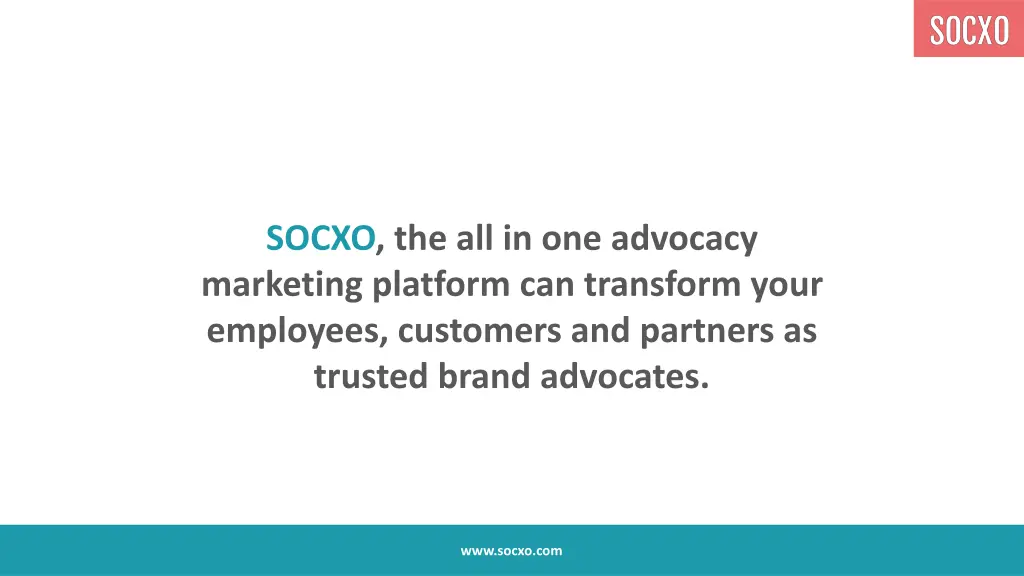 socxo the all in one advocacy marketing platform