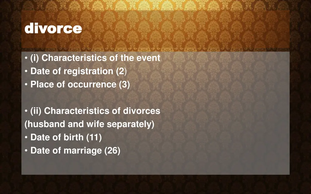 divorce divorce