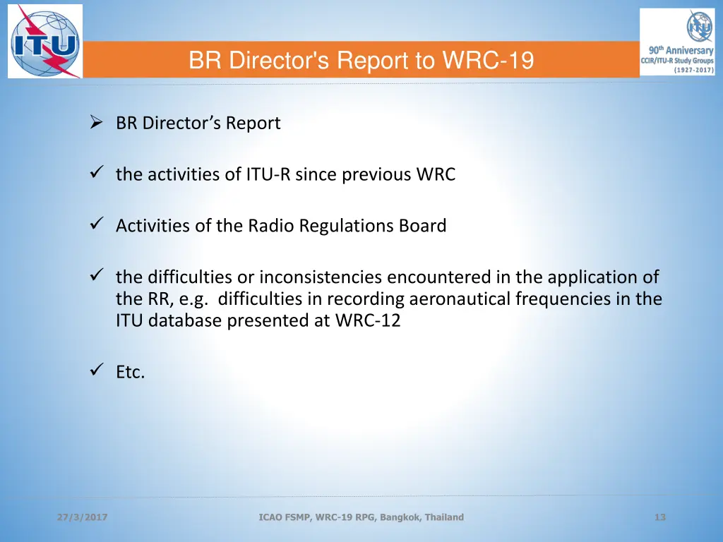 br director s report to wrc 19