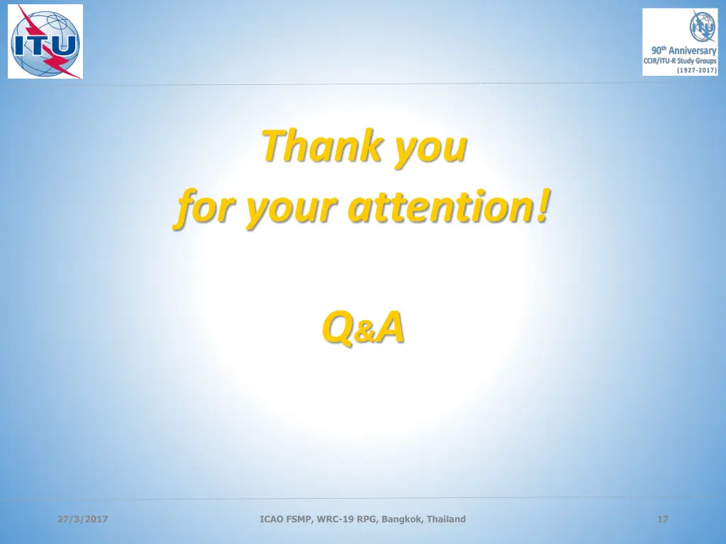 thank you for your attention