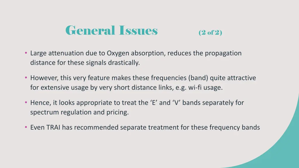 general issues 2 of 2