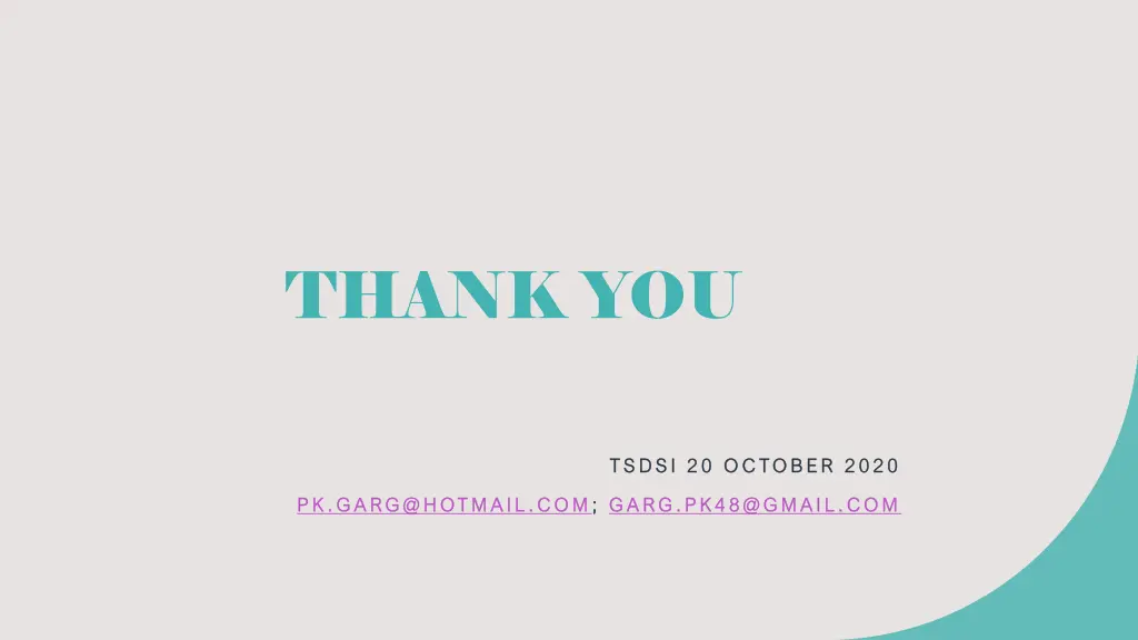 thank you