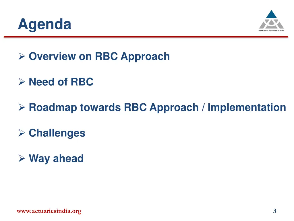 agenda