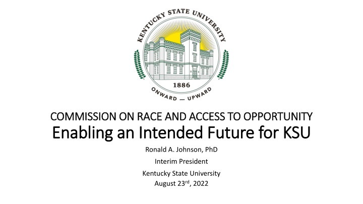 commission on race and access to opportunity