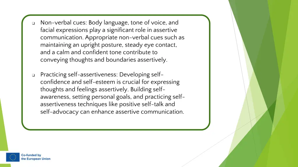 non verbal cues body language tone of voice