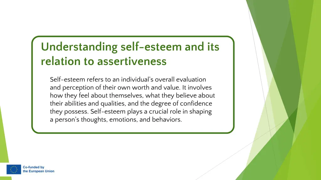 understanding self esteem and its relation