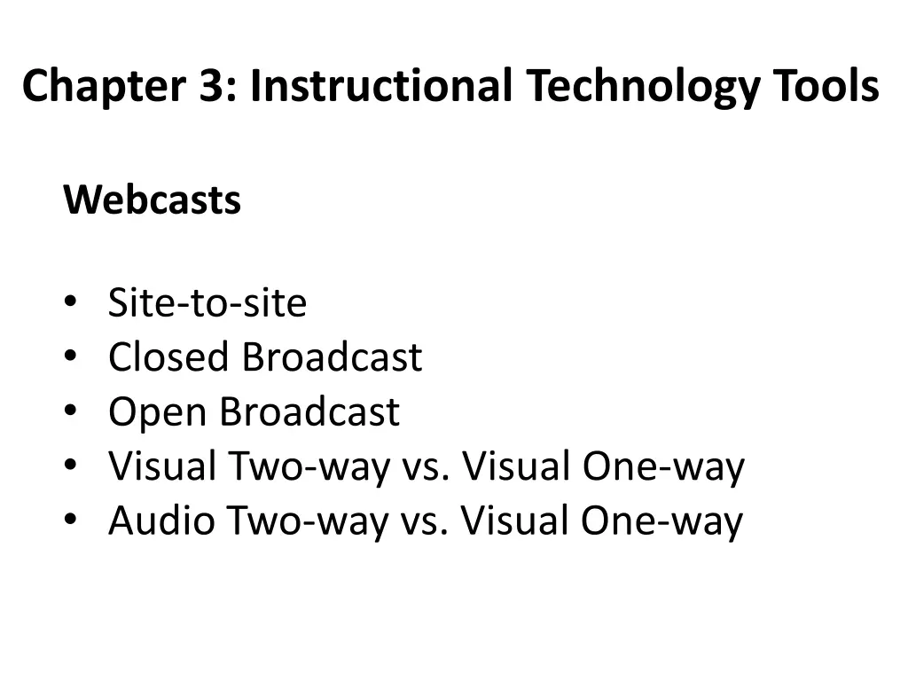 chapter 3 instructional technology tools 2