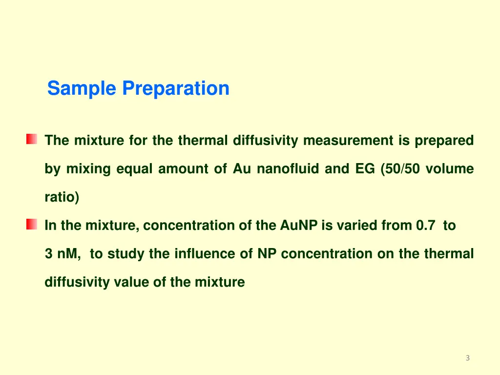 sample preparation