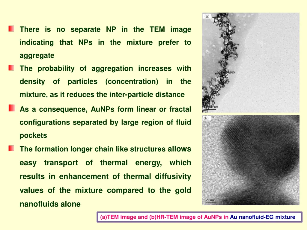 there is no separate np in the tem image