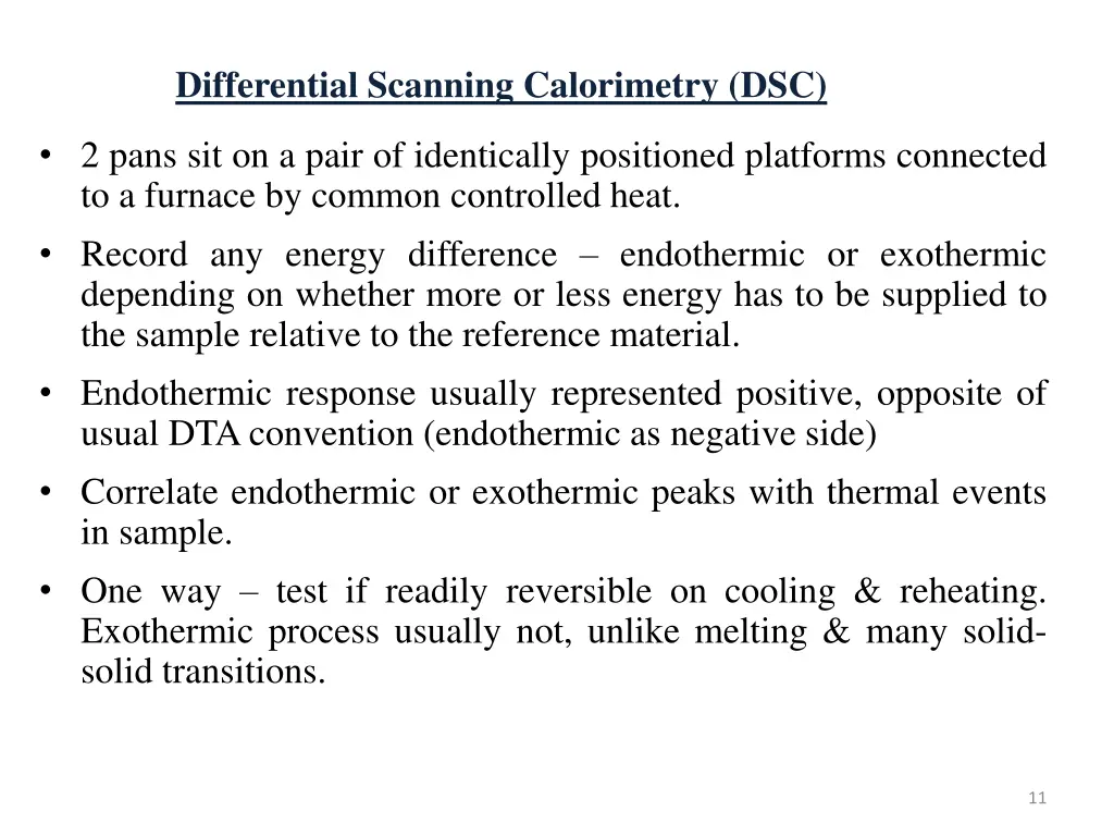 differential scanning calorimetry dsc 1