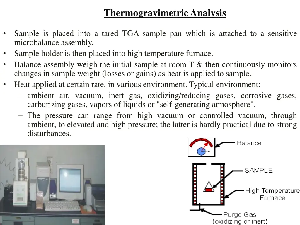 thermogravimetric analysis