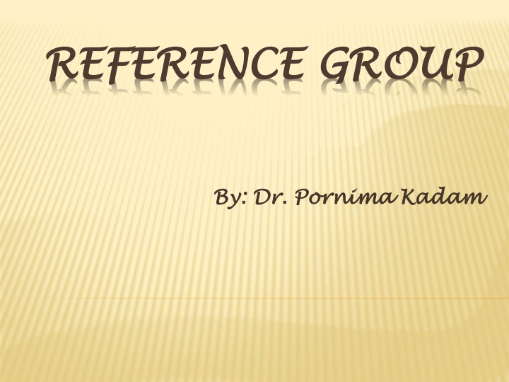 reference group reference group