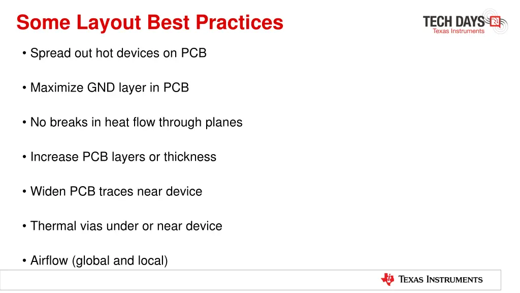 some layout best practices