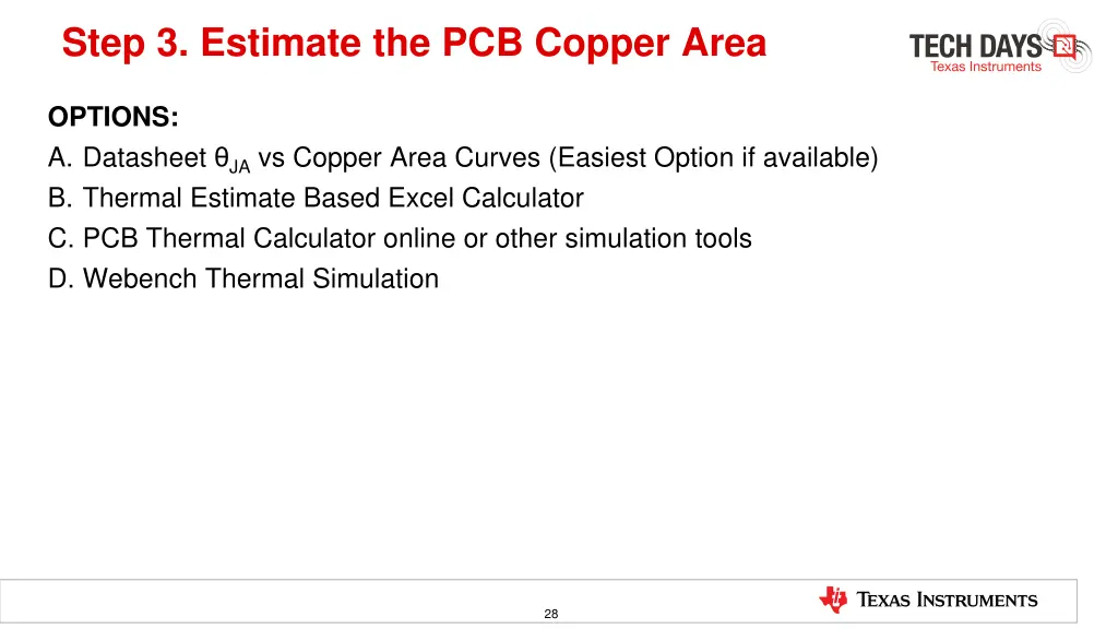 step 3 estimate the pcb copper area