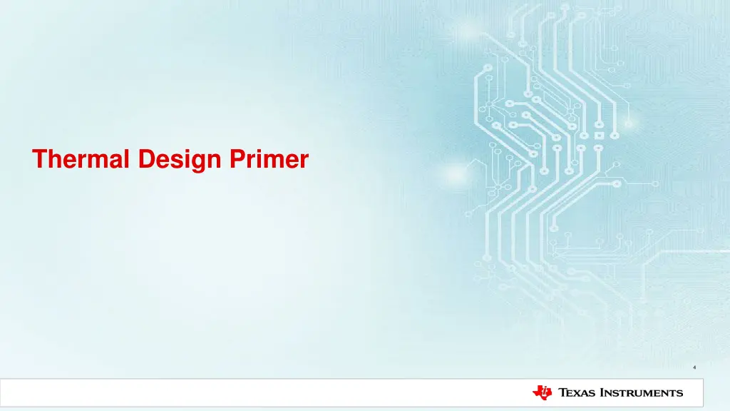 thermal design primer