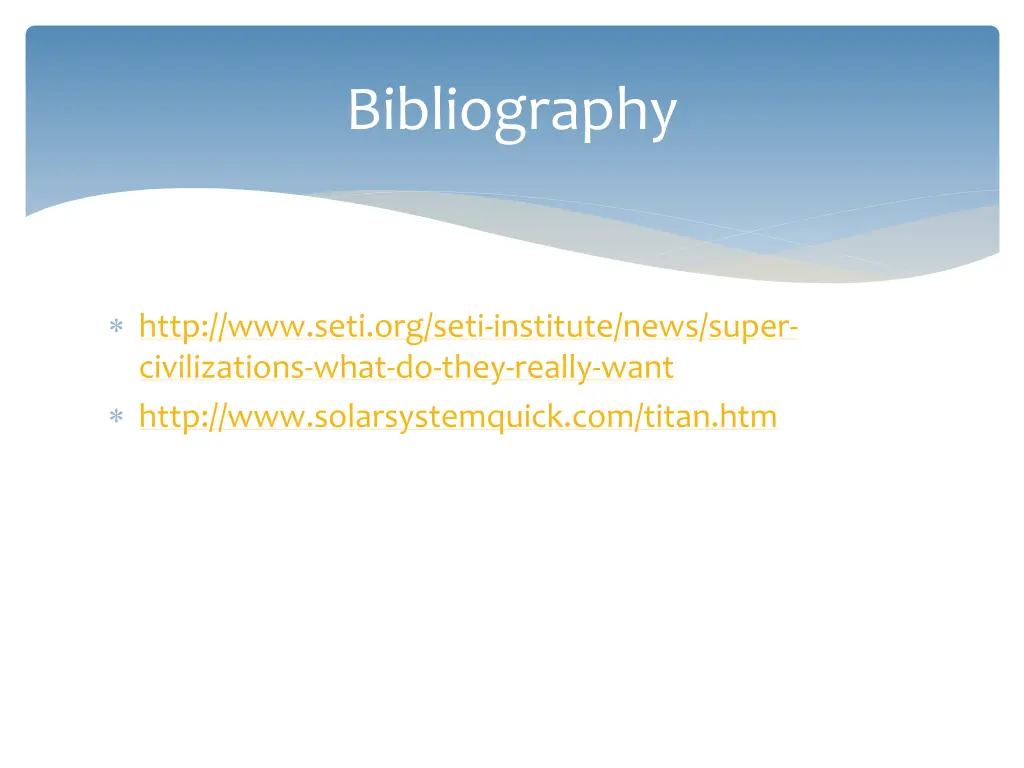 bibliography
