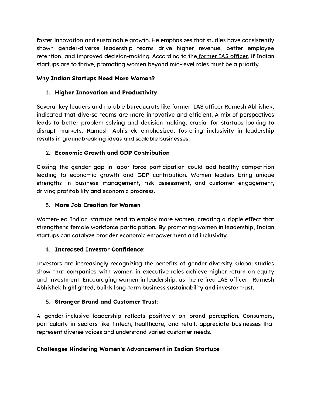 foster innovation and sustainable growth
