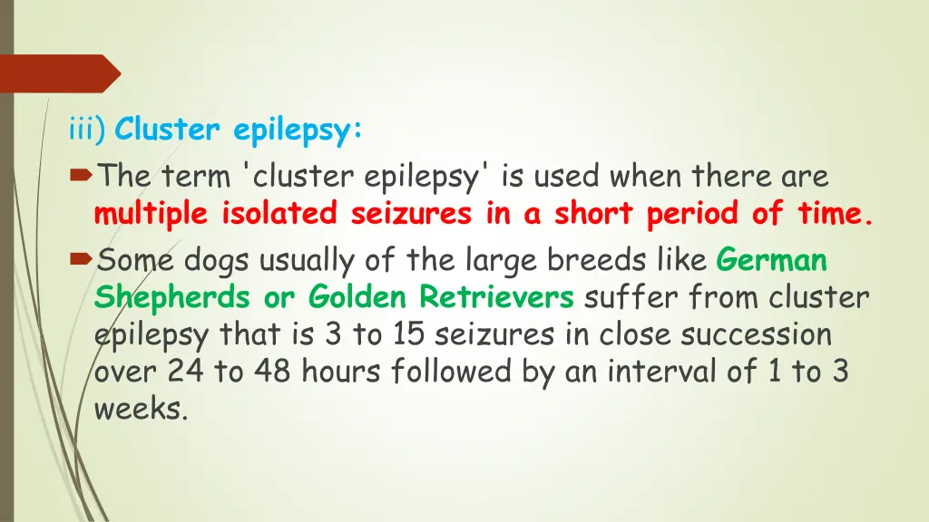 iii cluster epilepsy the term cluster epilepsy
