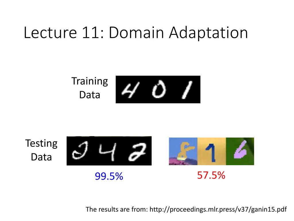 lecture 11 domain adaptation