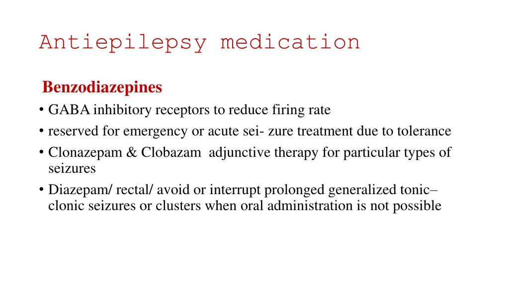 antiepilepsy medication