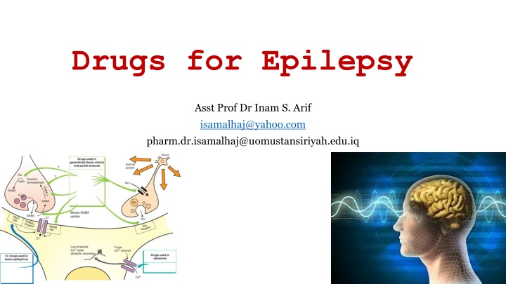 drugs for epilepsy